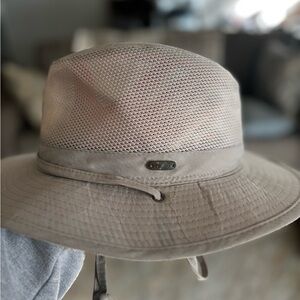 Stetson No Fly Zone Wide Brim Hat with Mesh Detail